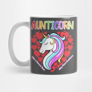 Aunticorn Like A Normal Aunt Only More AweSome Mug